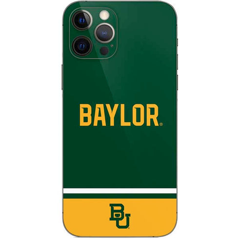 Baylor University BU Split iPhone 12 Pro Skin