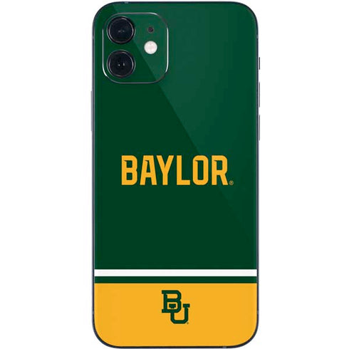 Baylor University BU Split iPhone 12 Skin