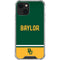 Baylor University BU Split iPhone 13 Clear Case