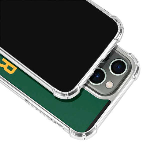 Baylor University BU Split iPhone 13 Pro Clear Case
