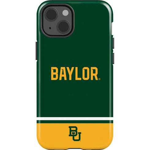 Baylor University BU Split iPhone 15 Impact Case