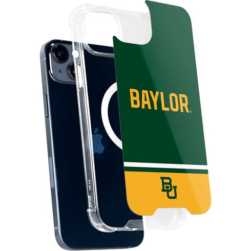 Baylor University BU Split iPhone 15 Plus MagSafe Case