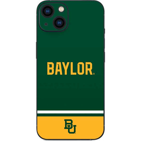 Baylor University BU Split iPhone 15 Plus Skin