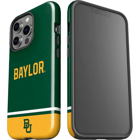 Baylor University BU Split iPhone 15 Pro Impact Case