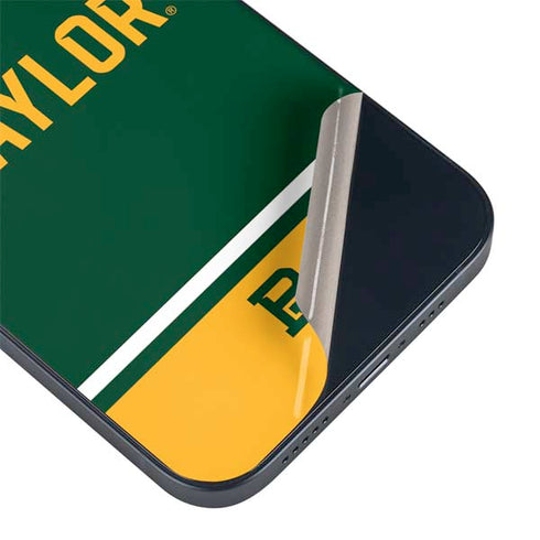 Baylor University BU Split iPhone 14 Skin