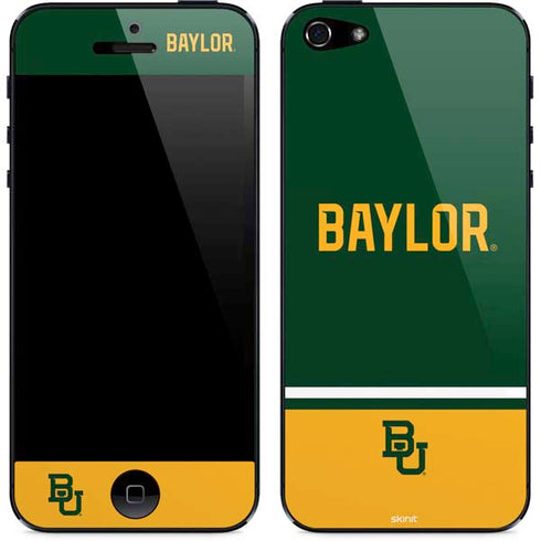 Baylor University BU Split iPhone 5/5s/5SE Skin