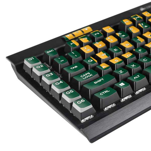 Baylor University BU Split K95 RGB PLATINUM Mechanical Gaming Keyboard Skin