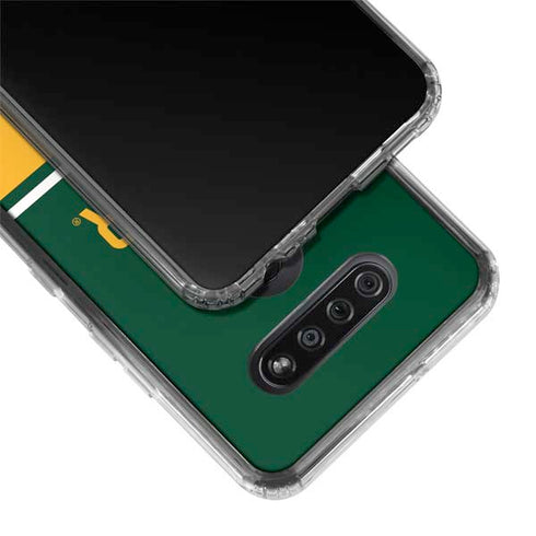 Baylor University BU Split LG K51/Q51 Clear Case