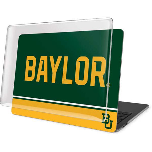 Baylor University BU Split MacBook Pro 13in (2020) Case plus Skin