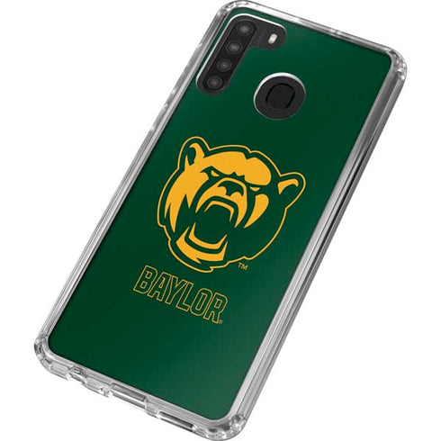 Baylor University Mascot Galaxy A21 Clear Case