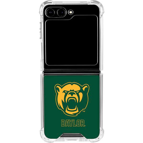 Baylor University Mascot Galaxy Z Flip5 5G Clear Case