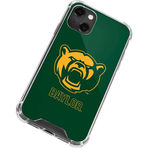 Baylor University Mascot iPhone 14 Plus Clear Case