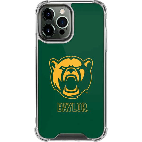 Baylor University Mascot iPhone 14 Pro Max Clear Case