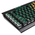 Baylor University Mascot K95 RGB PLATINUM Mechanical Gaming Keyboard Skin
