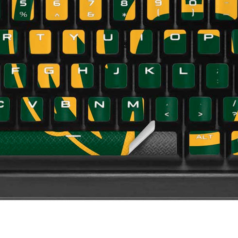 Baylor University Mascot K95 RGB PLATINUM Mechanical Gaming Keyboard Skin