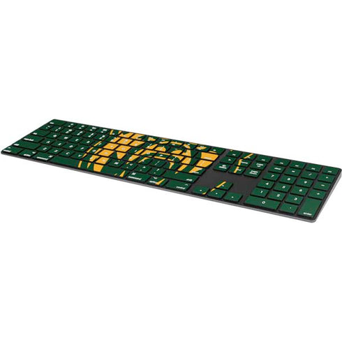 Baylor University Mascot Magic Keyboard with Numeric Keypad Skin