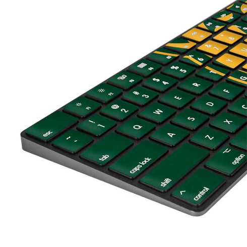 Baylor University Mascot Magic Keyboard with Numeric Keypad Skin
