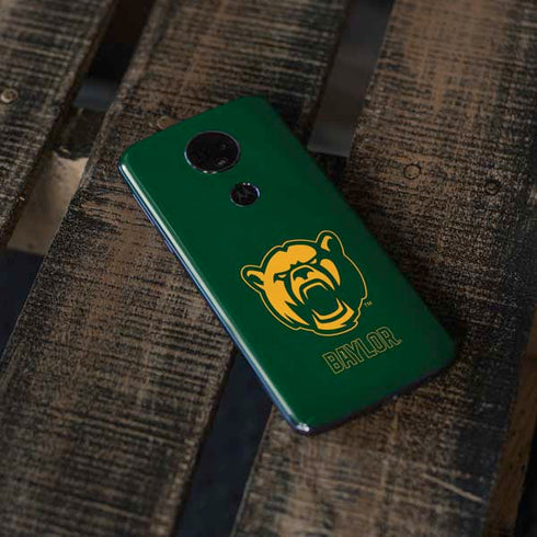 Baylor University Mascot Moto E5 Plus Skin