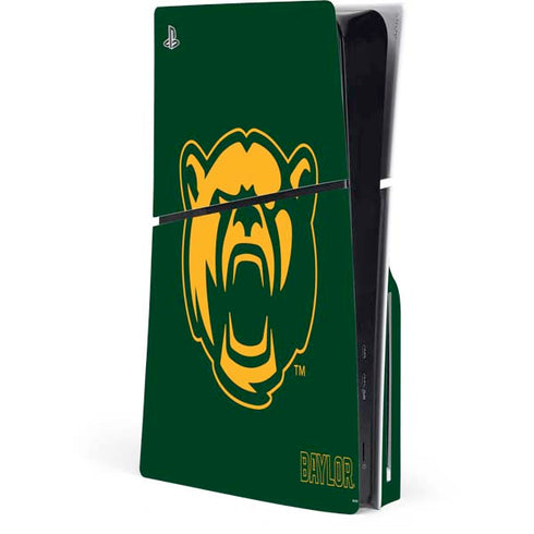 Baylor University Mascot PS5 Slim Disk Console Skin