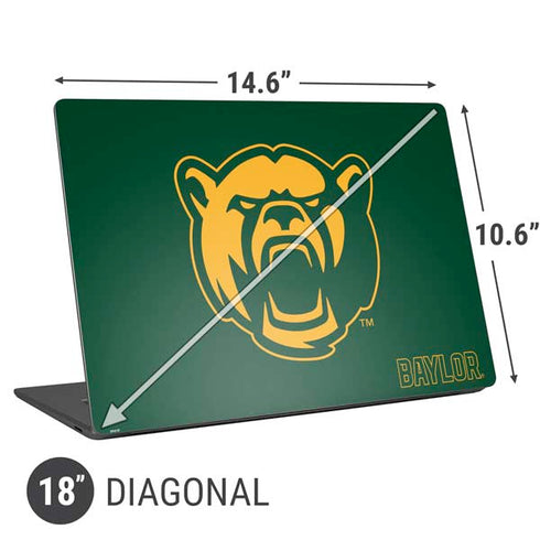 Baylor University Mascot Universal Laptop 18in (14.6 x 10.6in) Skin