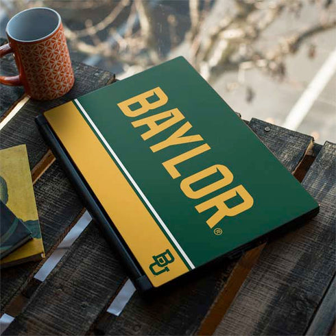 Baylor University BU Split MSI GS65 Stealth Laptop Skin
