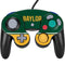 Baylor University BU Split Nintendo GameCube Controller Skin