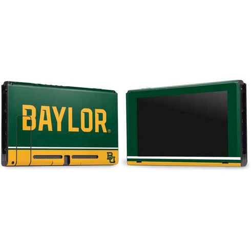 Baylor University BU Split Nintendo Switch Bundle Skin