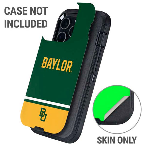 Baylor University BU Split Otterbox Defender iPhone Skin