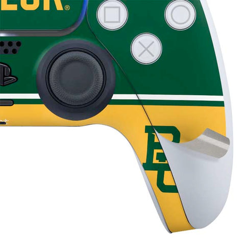 Baylor University BU Split PS5 Controller Skin