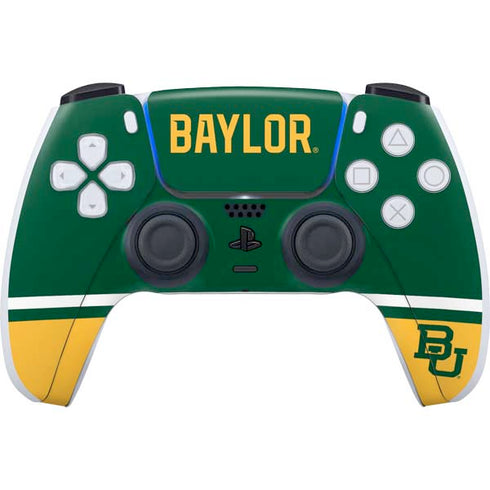 Baylor University BU Split PS5 Controller Skin