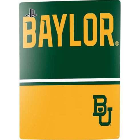 Baylor University BU Split PS5 Digital Edition Console Skin
