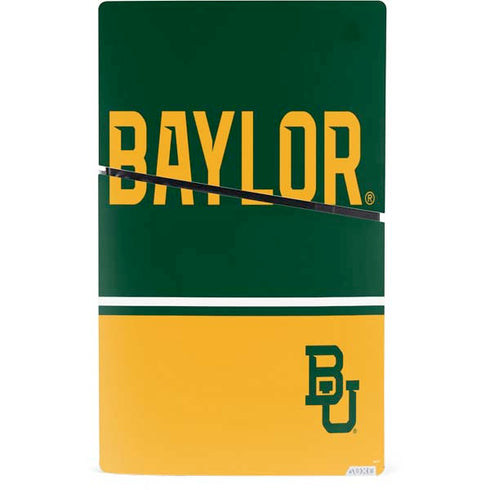 Baylor University BU Split PS5 Slim Digital Edition Bundle Skin