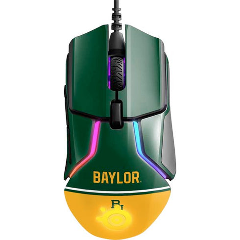 Baylor University BU Split SteelSeries Rival 600 Gaming Mouse Skin