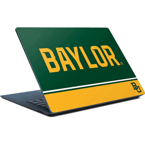 Baylor University BU Split Surface Laptop Skin