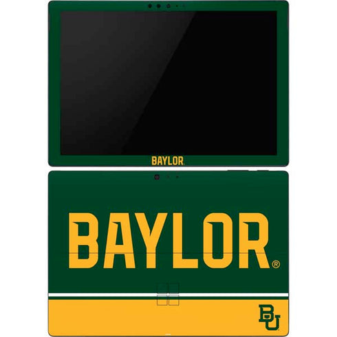 Baylor University BU Split Surface Pro 6 Skin