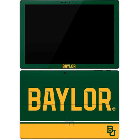 Baylor University BU Split Surface Pro 7 Skin