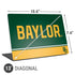 Baylor University BU Split Universal Laptop 13in (10.6 x 7.6in) Skin