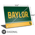 Baylor University BU Split Universal Laptop 18in (14.6 x 10.6in) Skin