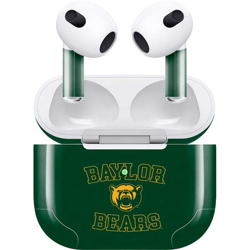 Baylor University Bears Mascot Apple AirPods (3rd Gen 2021) Skin