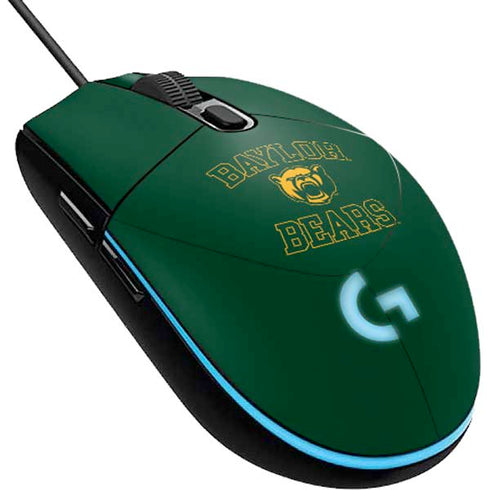 Baylor University Bears Mascot G203 Prodigy RGB Wired Gaming Mouse Skin
