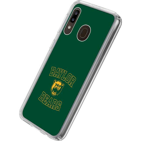 Baylor University Bears Mascot Galaxy A20 Clear Case