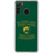 Baylor University Bears Mascot Galaxy A21 Clear Case