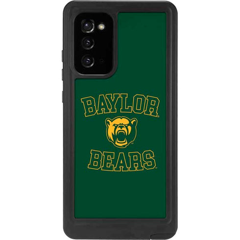 Baylor University Bears Mascot Galaxy Note20 5G Waterproof Case