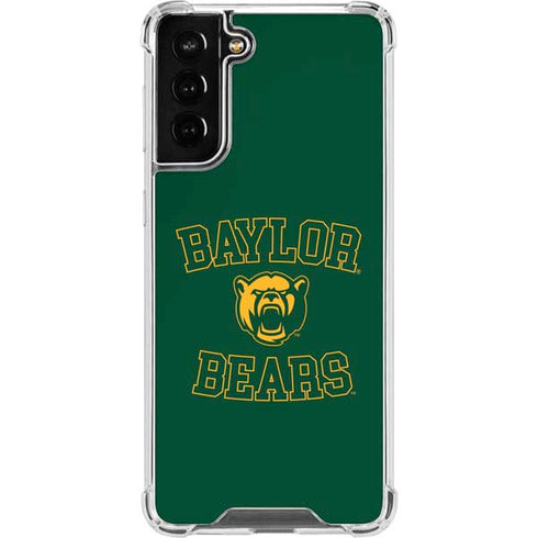 Baylor University Bears Mascot Galaxy S21 FE Clear Case