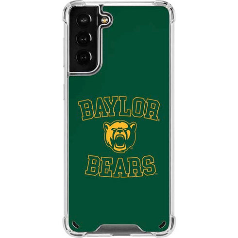 Baylor University Bears Mascot Galaxy S21 Plus 5G Clear Case