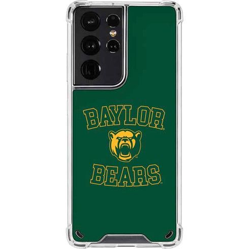 Baylor University Bears Mascot Galaxy S21 Ultra 5G Clear Case