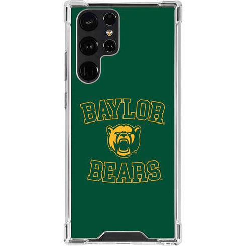 Baylor University Bears Mascot Galaxy S22 Ultra Clear Case