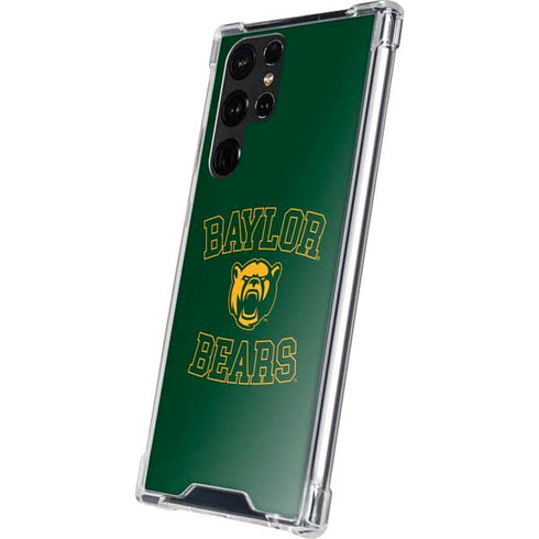 Baylor University Bears Mascot Galaxy S22 Ultra Clear Case