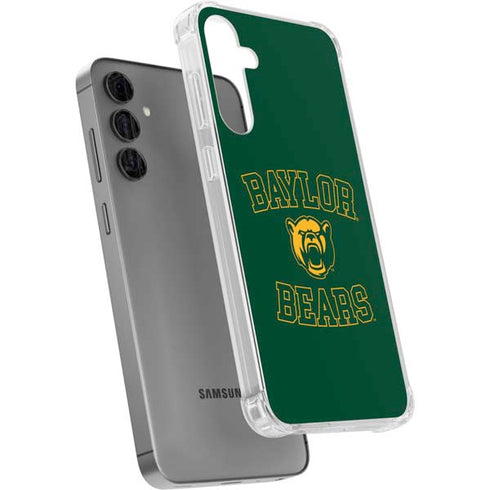 Baylor University Bears Mascot Galaxy S24 Plus Clear Case
