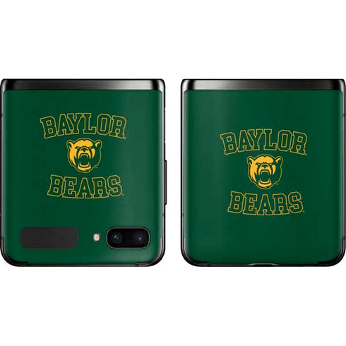 Baylor University Bears Mascot Galaxy Z Flip Skin